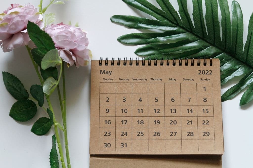 2022 May Calendar Folder Conoce tus días fértiles en esta Navidad